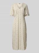 Pieces Tailliertes Freizeitkleid aus reiner Viskose Modell 'TAITLYN' i...