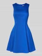 Rinascimento Cocktailkleid mit Rundhalsausschnitt in Blau, Größe XS