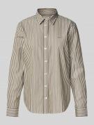 Gant Regular Fit Hemdbluse aus reiner Baumwolle mit Logo-Stitching in ...