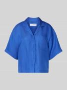 Selected Femme Boxy Fit Hemdbluse aus Lyocell-Leinen-Mix Modell 'LYRA'...