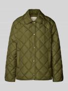 Gant Regular Fit Steppjacke mit Umlegekragen Modell 'Quilted' in Hellg...