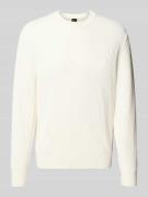 BOSS Orange Regular Fit Strickpullover aus Baumwoll-Mix Modell 'APOKKO...