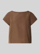 Weekend Max Mara Boxy Fit Top mit abgerundetem Saum Modell 'PARANA' in...