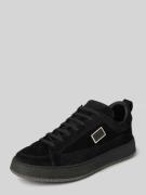 Antony Morato Sneaker mit Schnürung und Label-Detail in Black, Größe 4...