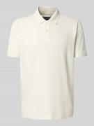 Marc O'Polo Regular Fit Poloshirt aus Baumwoll-Mix in Offwhite, Größe ...