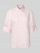 Brax Relaxed Fit Hemdbluse aus Viskose-Mix mit 1/2-Arm Modell 'Vic' in...