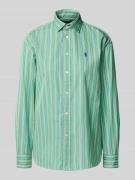 Polo Ralph Lauren Hemdbluse mit Knopfleiste in Hellgruen, Größe M