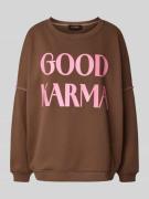 miss goodlife Relaxed Fit Sweatshirt mit Rundhalsausschnitt in Schoko,...