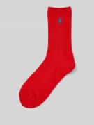 Polo Ralph Lauren Socken mit Logo-Stitching in Rot, Größe 36-41