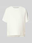 Brax Sweatshirt mit 1/2-Arm Modell 'BAILEE' in Offwhite, Größe 36