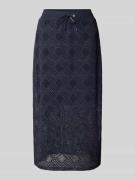 Marc Cain Midirock mit elastischem Bund und Tunnelzug in Marine, Größe...