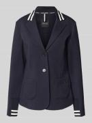 Marc Cain Blazer mit Reverskragen in Marine, Größe 34