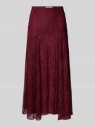 Rich & Royal Midirock aus Spitze mit seitlichem Reißverschluss in Bord...