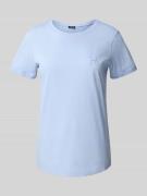 JOOP! T-Shirt mit Label-Stitching und Rundhalsausschnitt in Hellblau, ...