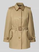Lauren Ralph Lauren Trenchcoat mit Schulterriegeln und Gürtel in Sand,...