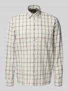 Marc O'Polo Regular Fit Freizeithemd aus reiner Baumwolle in Offwhite,...