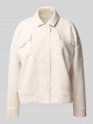 Christian Berg Woman Sweatjacke mit Umlegekragen und Brusttaschen in E...