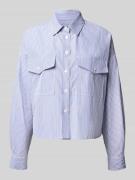 Weekend Max Mara Regular Fit Hemdbluse mit bedrucktem Rückeneinsatz Mo...