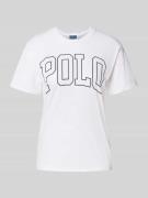 Polo Ralph Lauren T-Shirt mit Rundhalsausschnitt in Weiss, Größe L