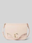 Coccinelle Crossbody Bag mit Label-Detail in Rose, Größe 1