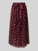 miss goodlife Maxirock mit elastischem Bund in Bordeaux, Größe M
