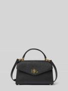 Lauren Ralph Lauren Satchel Bag mit Label-Detail in Black, Größe 1