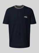 Emporio Armani T-Shirt mit Label-Stitching und Rundhalsausschnitt in M...
