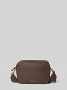 Coccinelle Handtasche mit Label-Applikation Modell 'TEBE' in Dunkelbra...