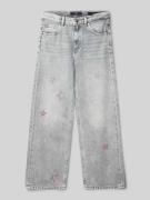 Guess Jeans mit 5-Pocket-Design in Mittelgrau, Größe 140