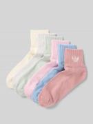 adidas Originals Socken mit Label-Print im 6er-Pack in Rosa, Größe 35-...