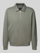 Christian Berg Men Sweatjacke mit Zweiwege-Reißverschluss in Metallic ...