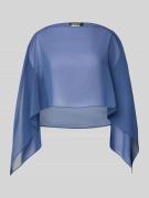 Swing Stola aus Chiffon in Blau, Größe L