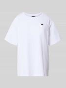 EA7 Emporio Armani Regular Fit T-Shirt aus Baumwoll-Mix mit Logo-Appli...