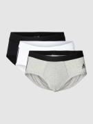 adidas Sportswear Slip mit kontrastiven Label-Streifen im 3er-Pack in ...
