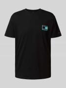 Tommy Jeans Regular Fit T-Shirt aus reiner Baumwolle in Black, Größe L