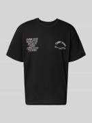 Tommy Jeans Regular Fit T-Shirt aus reiner Baumwolle in Black, Größe L