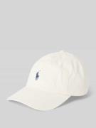 Polo Ralph Lauren Basecap mit Logo-Stitching in Offwhite, Größe 1