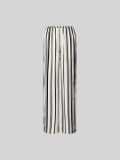 Anine Bing Stoffhose mit elastischem Bund in Weiss, Größe M