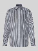 ETERNA Modern Fit Business-Hemd mit Knopfleiste in Black, Größe 41