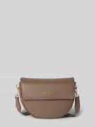 VALENTINO BAGS Handtasche mit Label-Detail und Schulterriemen in Taupe...