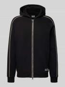EA7 Emporio Armani Sweatjacke mit Zweiwege-Reißverschluss und Eingriff...