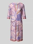 Christian Berg Woman Selection Knielanges Kleid mit Tunikakragen in Ma...