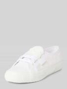 Superga Sneaker mit Label-Detail Modell '2750 FLOWER SANGALLO' in Weis...