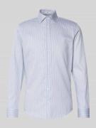 SEIDENSTICKER Slim Fit Business-Hemd mit Knopfleiste in Marine, Größe ...