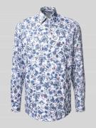 ETERNA Comfort Fit Business-Hemd mit Kentkragen in Weiss, Größe 42