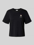 s.Oliver RED LABEL Regular Fit T-Shirt aus reiner Baumwolle in BLACK, ...