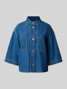 Weekend Max Mara Boxy Fit Jeanshemd aus reiner Baumwolle Modell 'ENZA'...