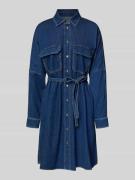 Weekend Max Mara Ausgestelltes Hemdblusenkleid aus Baumwoll-Denim Mode...
