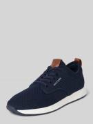 Tommy Hilfiger Low Top Sneaker mit Label-Prägung in Marine, Größe 40
