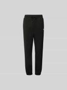 Kenzo Sweathose mit Logo-Applikation in Black, Größe L
